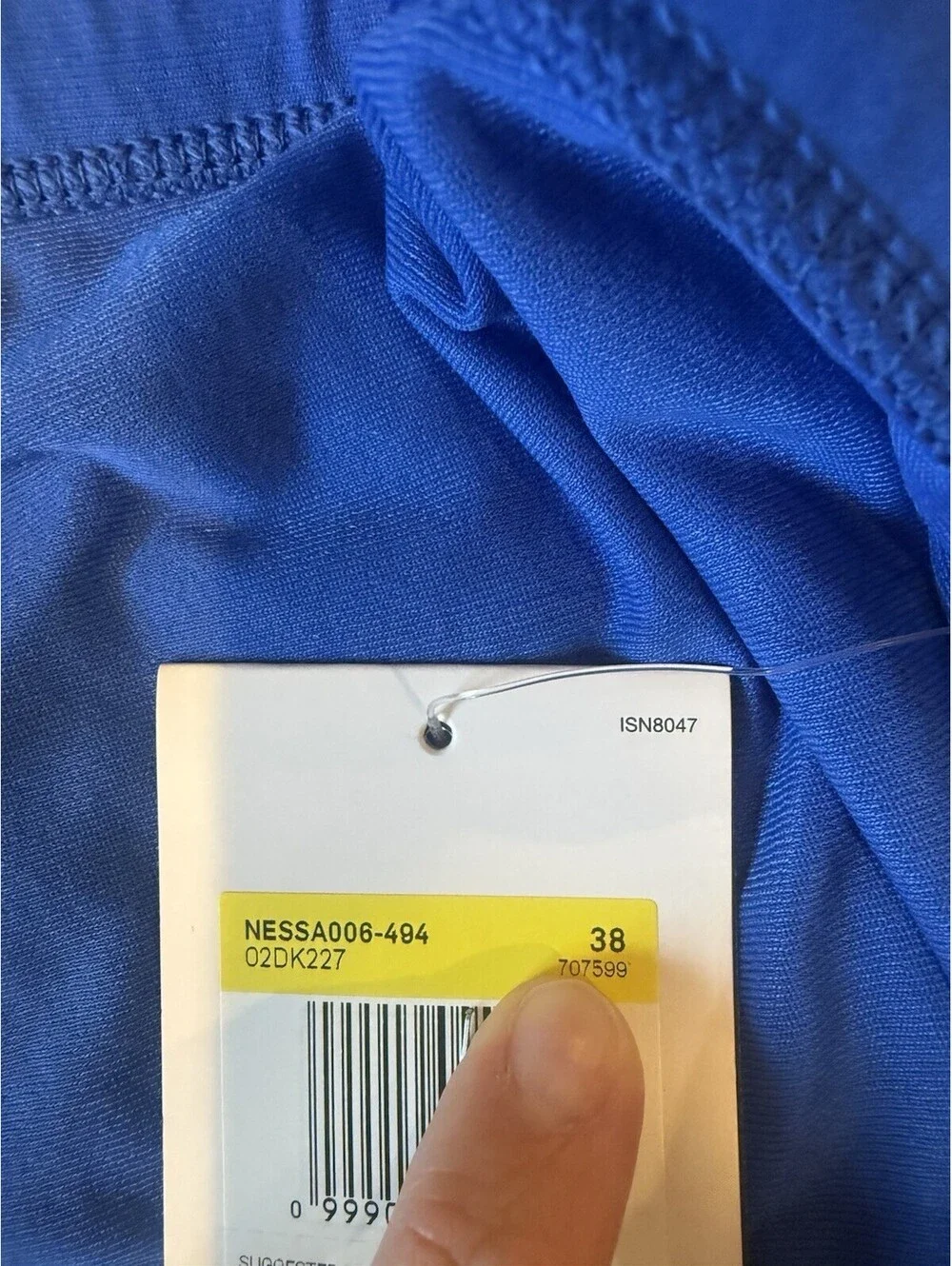 Nike Swim HydraStrong Essential Men’s 38 Jammer Swim Suit Blue NESSA006-494 New